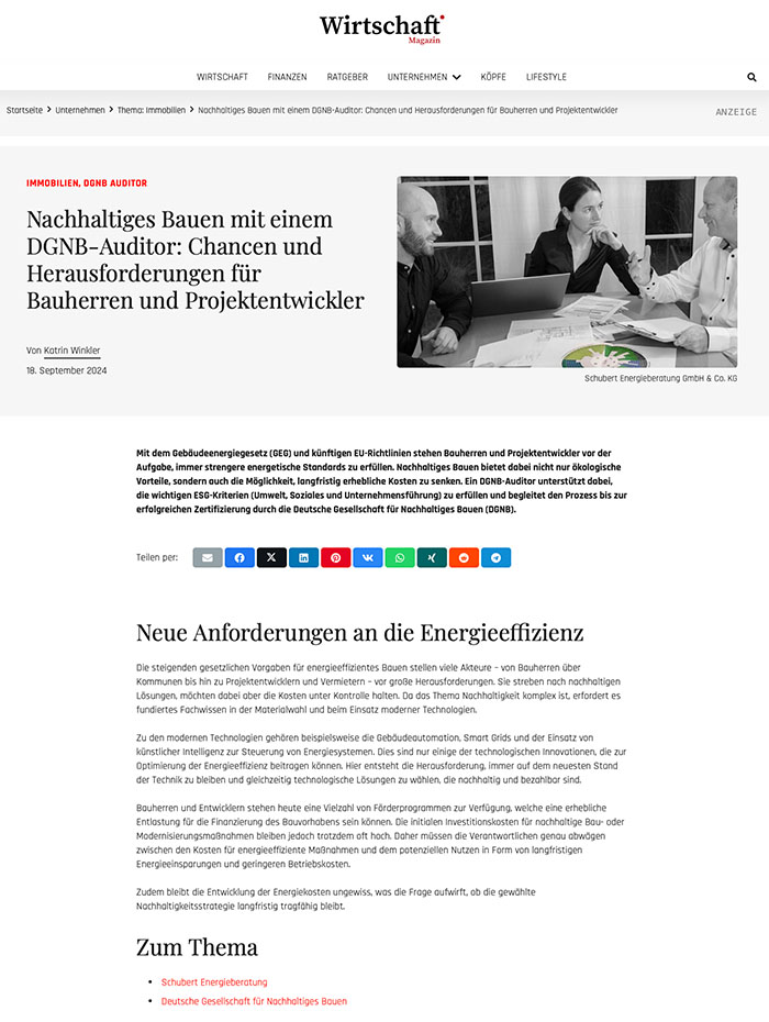 Presse Wirtschaft Magazin